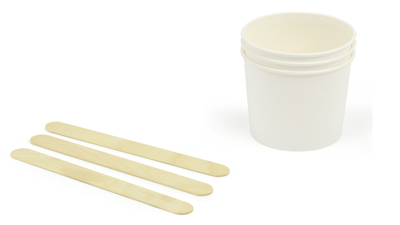 Löffel, Spatel, Anrührbecher