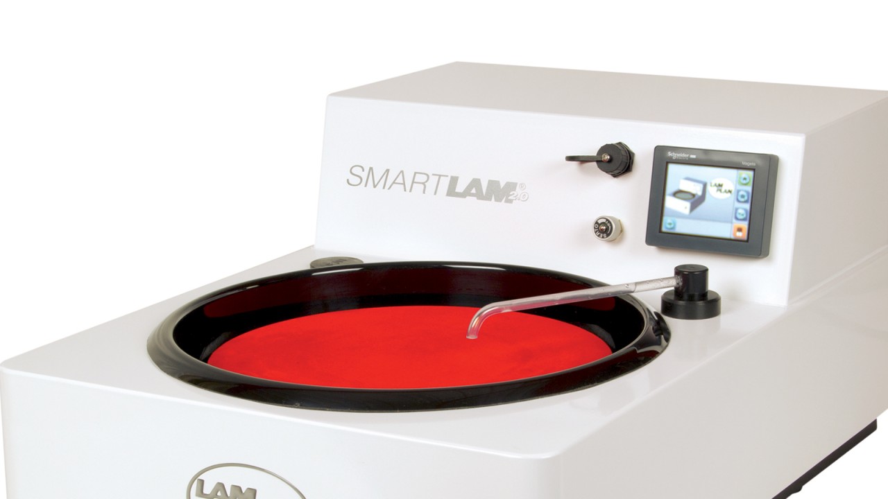 Schleif- und Poliermaschine SMARTLAM